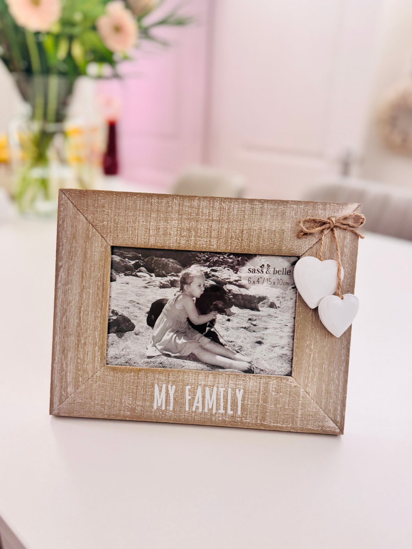 My Family Rustic Photo Frame