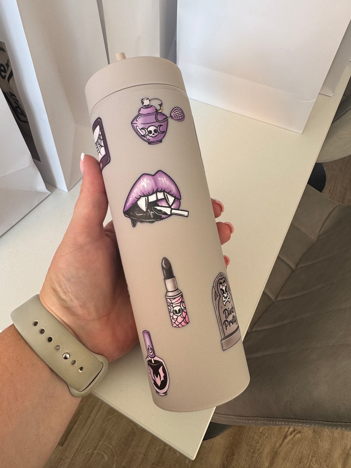 Vampire Skinny Tumbler