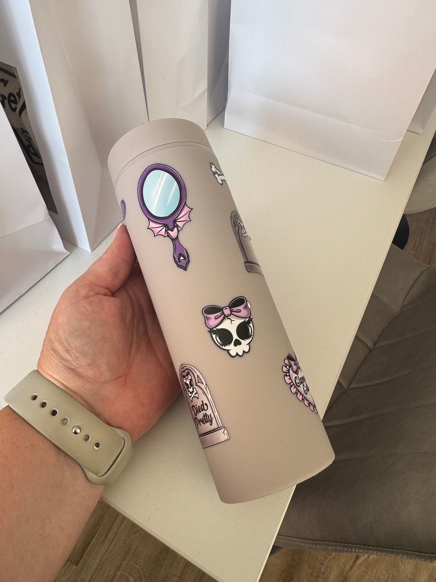 Vampire Skinny Tumbler