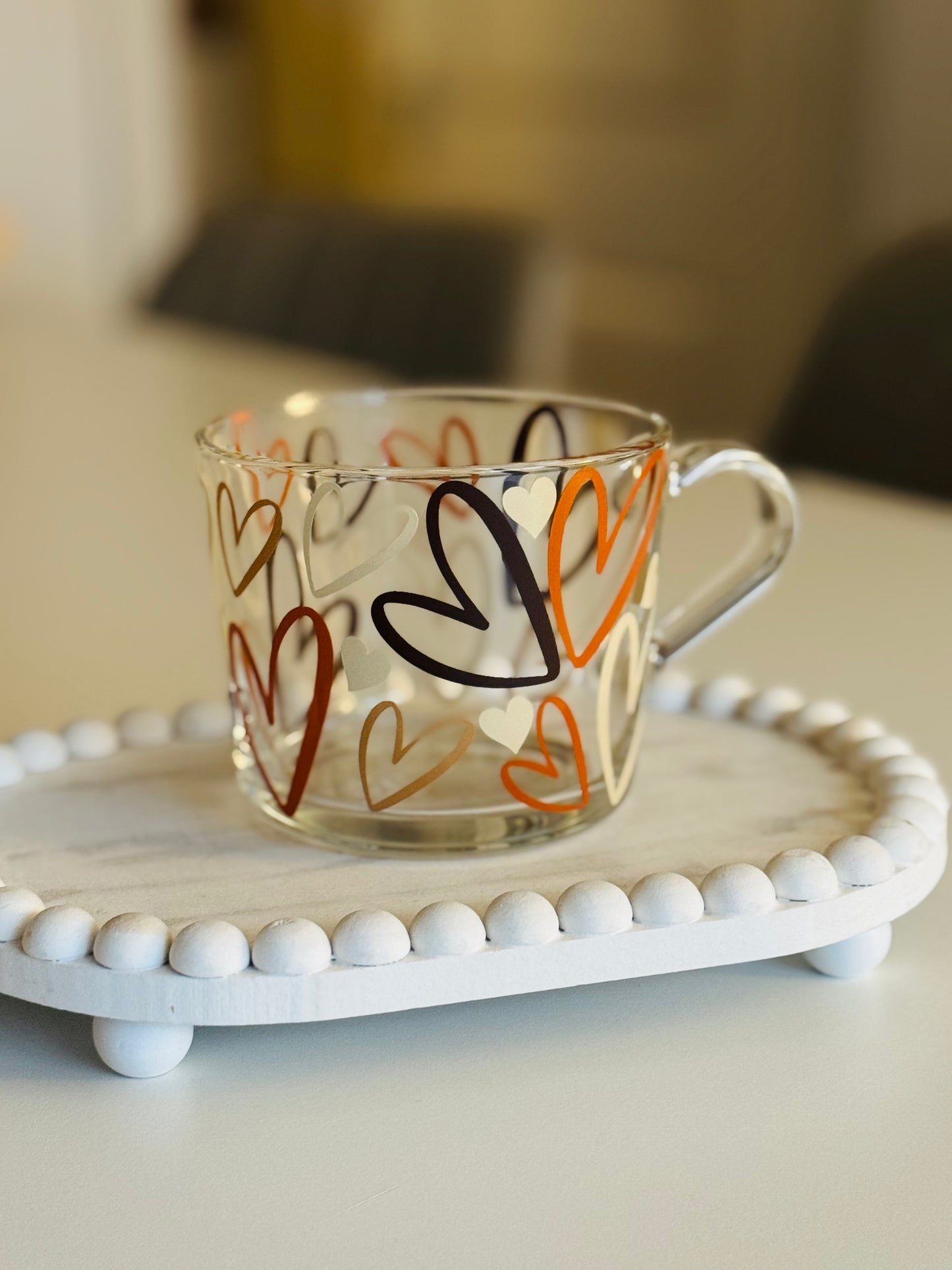 Neutral Hearts Mug