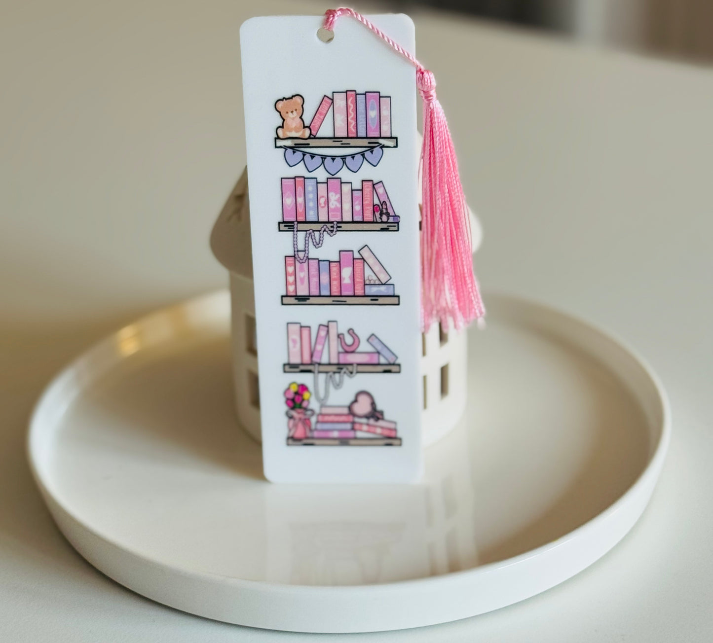 Cute Bookshelf Bookmark
