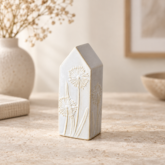 BACK IN STOCK - Neutral Dandelion House