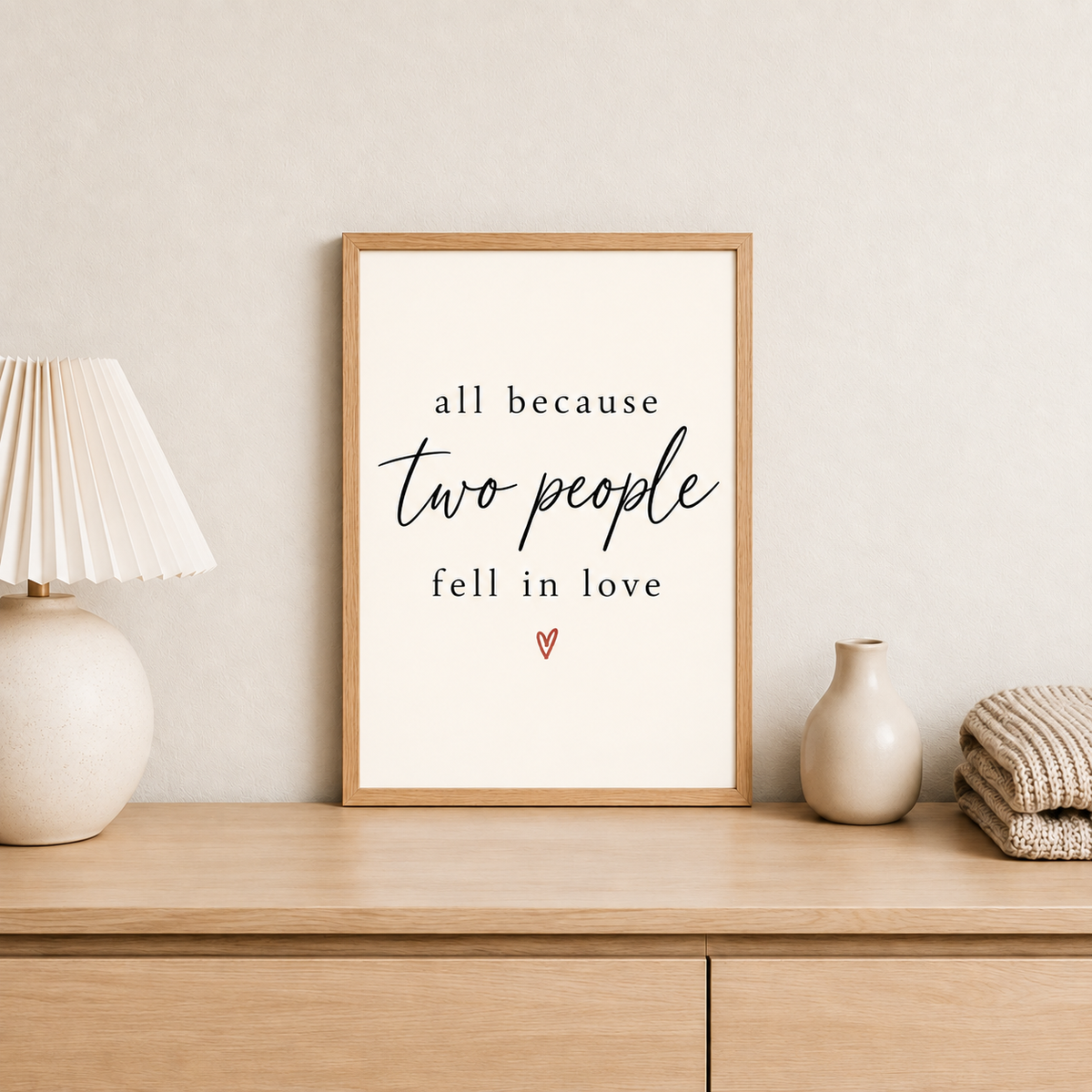 Two People Print