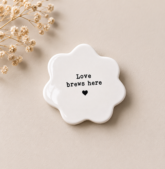 **NEW** Love Brews Here Coaster