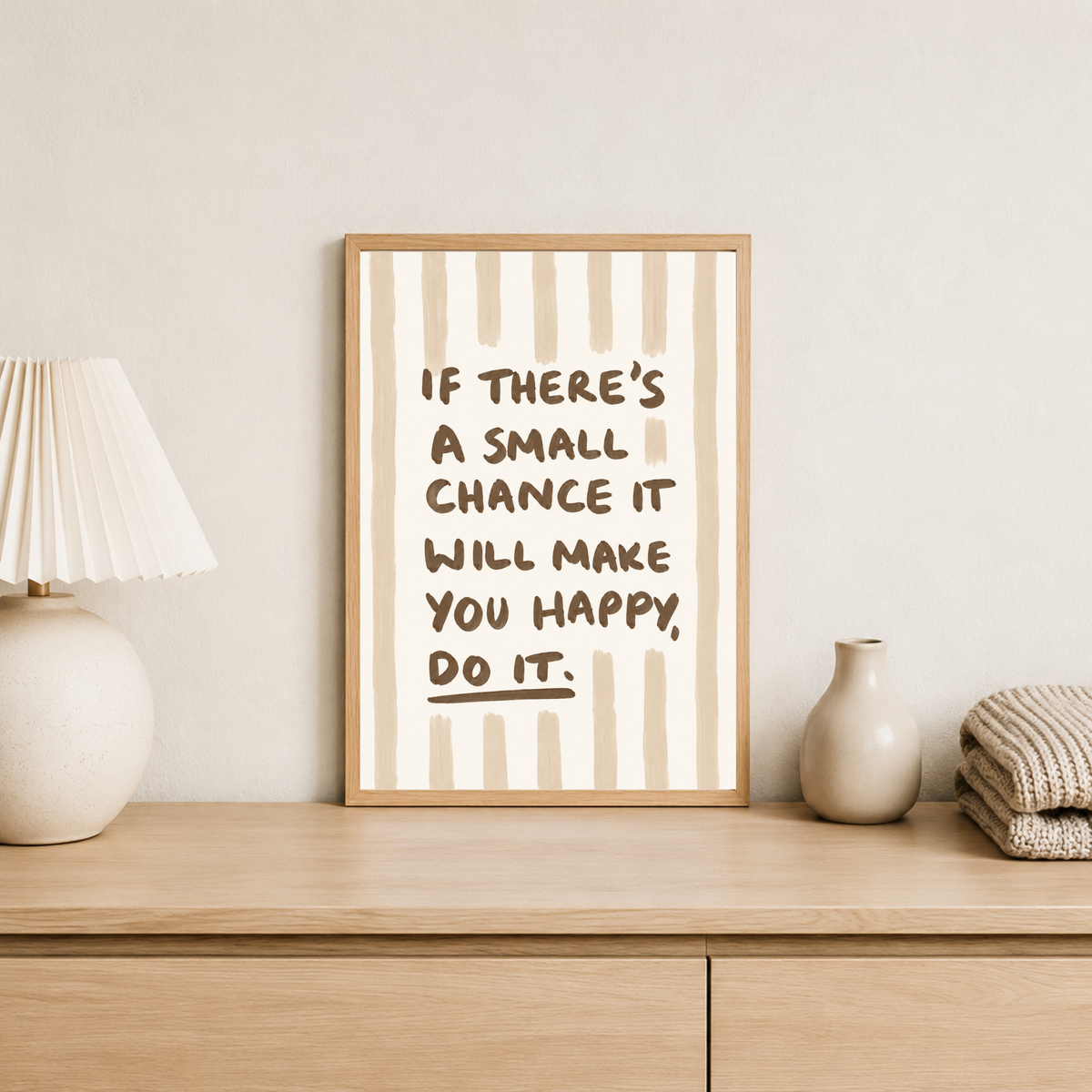 Make you happy print