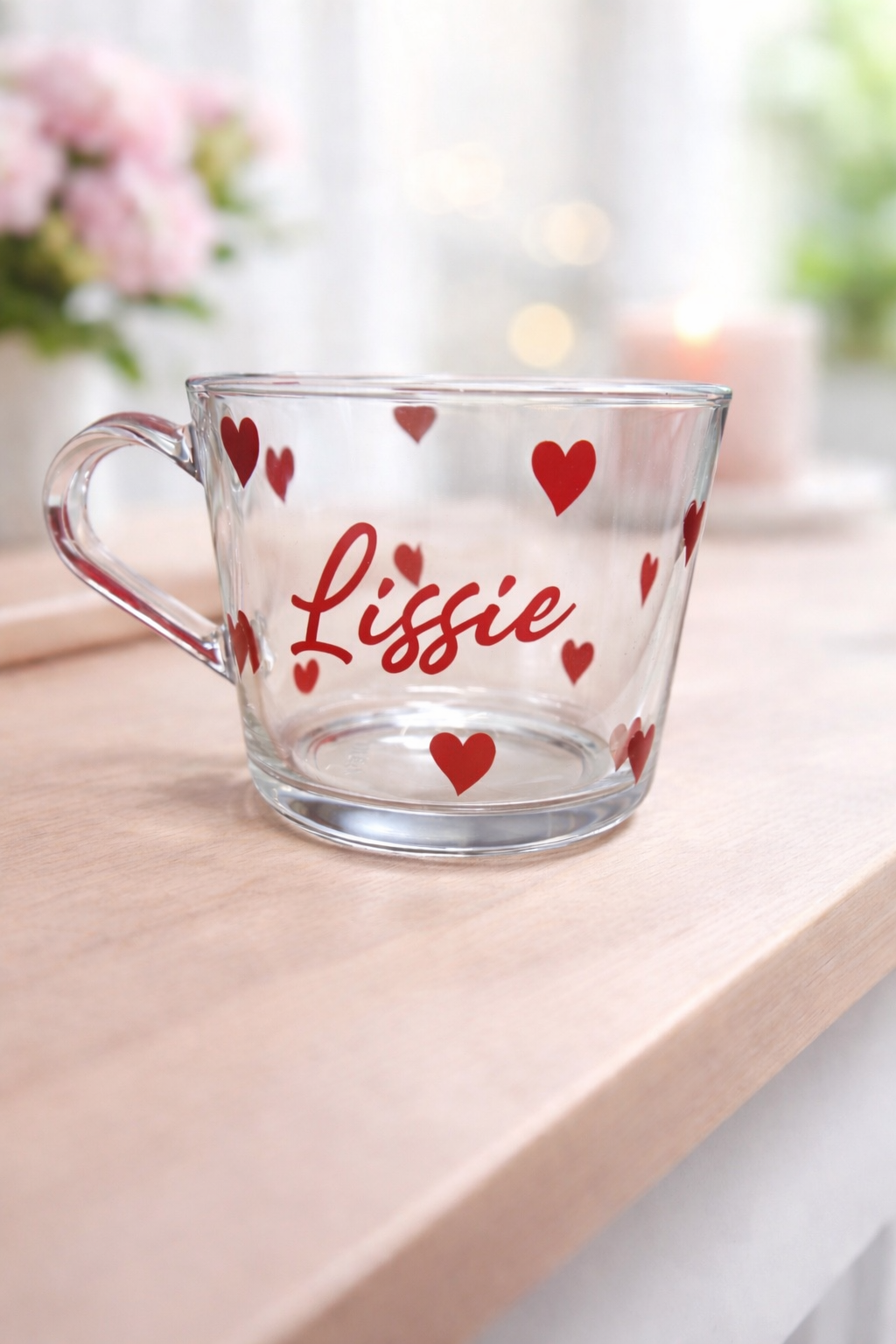 Personalised Heart Mug