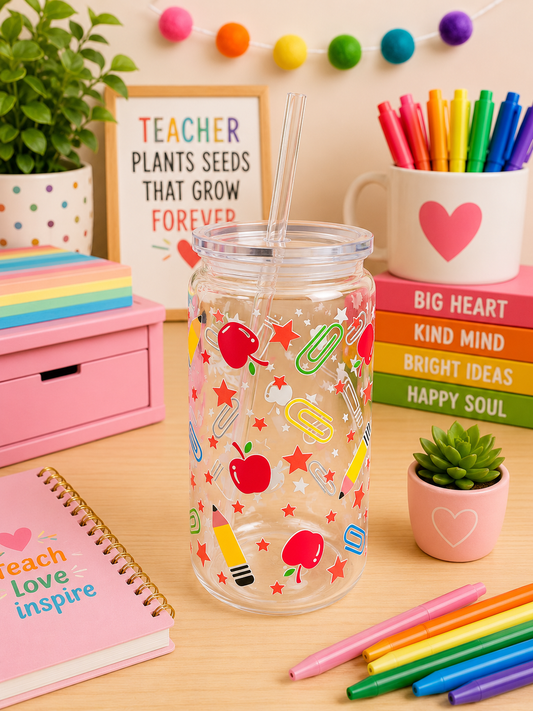 Teacher Plastic Can