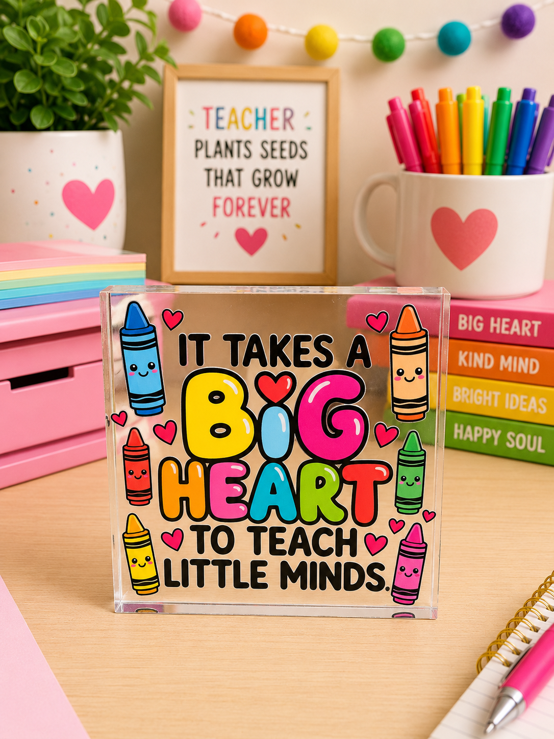 Big Heart Teacher Block