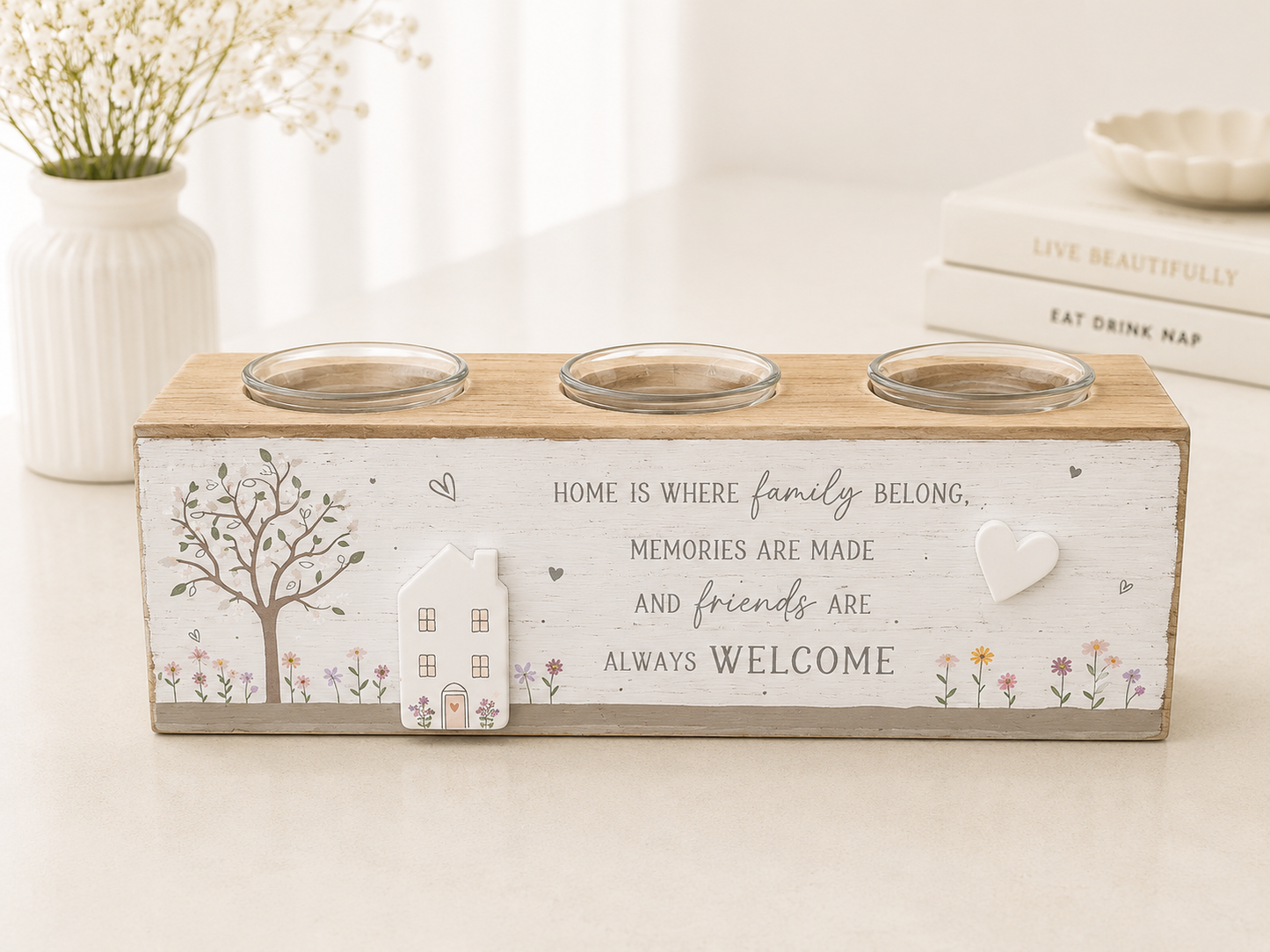 **NEW** Family & Friends Welcome Candle Holder