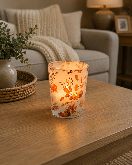 Autumn Leaves Candle Holder