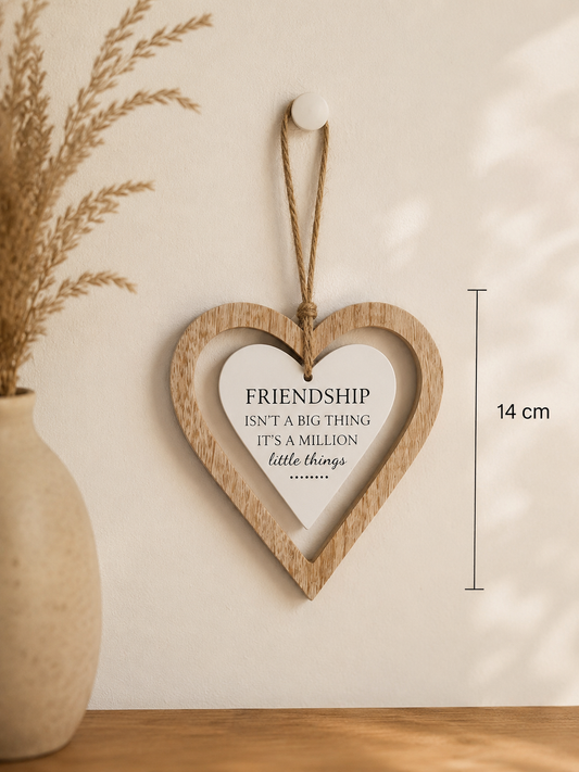Friendship Hanging Heart