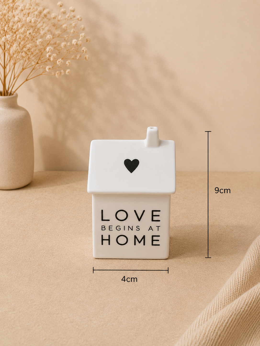 **NEW** Love begins at home ceramic house