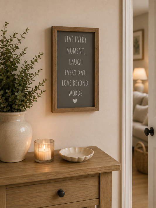 Love Beyond words frame