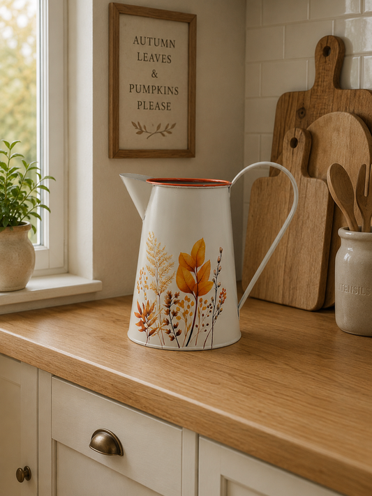 Autumn Decal Jug