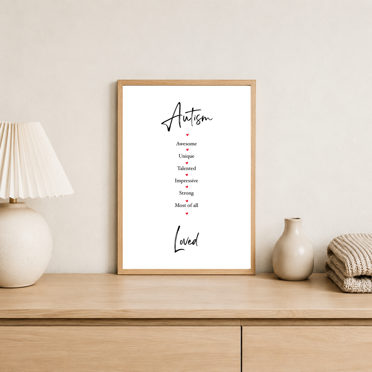 Autism / Love Print