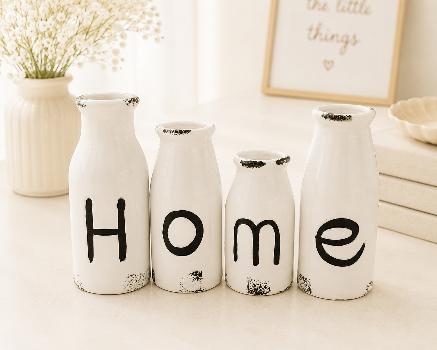 **NEW** Rustic HOME bottles