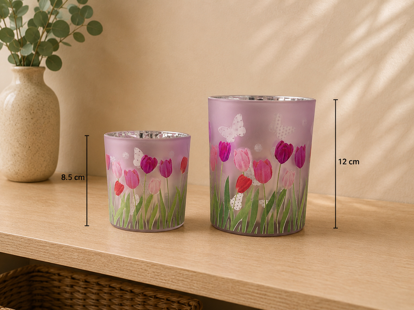 **NEW** Tulip Candle Holder Set