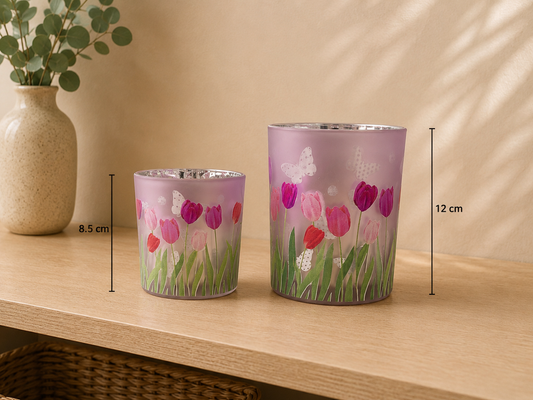 Tulip Candle Holder Set