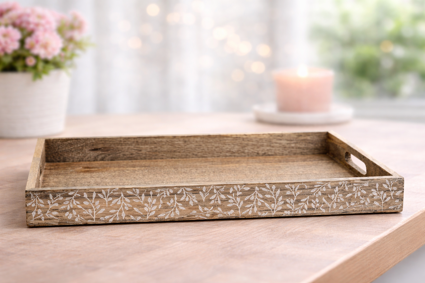 Large Neutral Tray 45cm