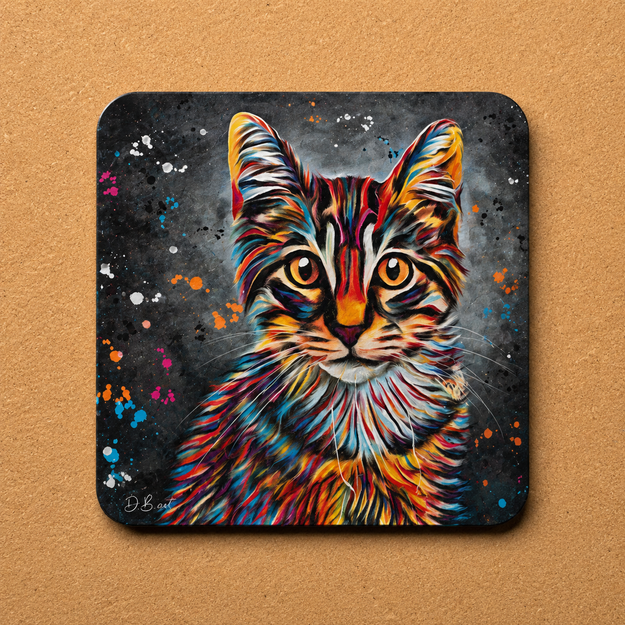 **NEW** Tabby Cat Coaster