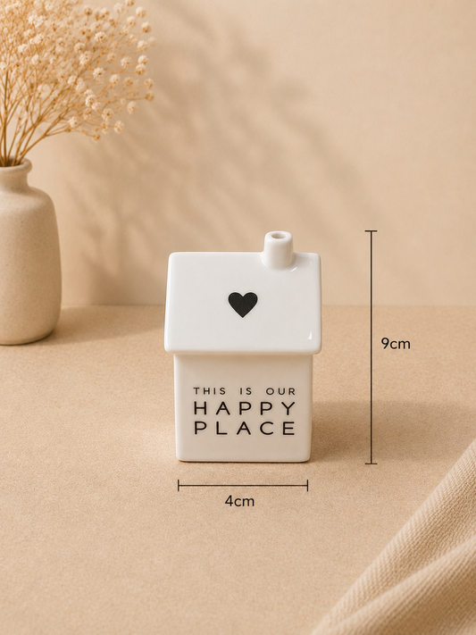 **NEW** Our Happy Place Mini Ceramic House