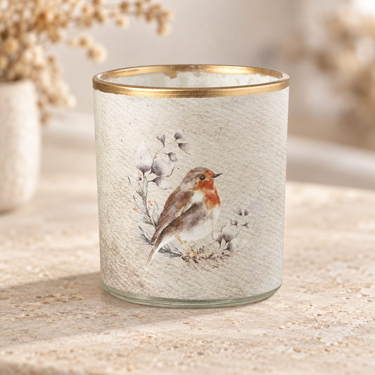 NEW - Robin Candle Holder