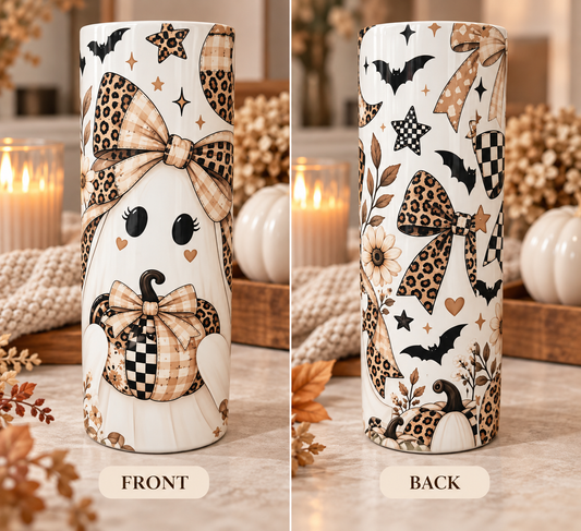 NEW - Leopard Ghost Tumbler