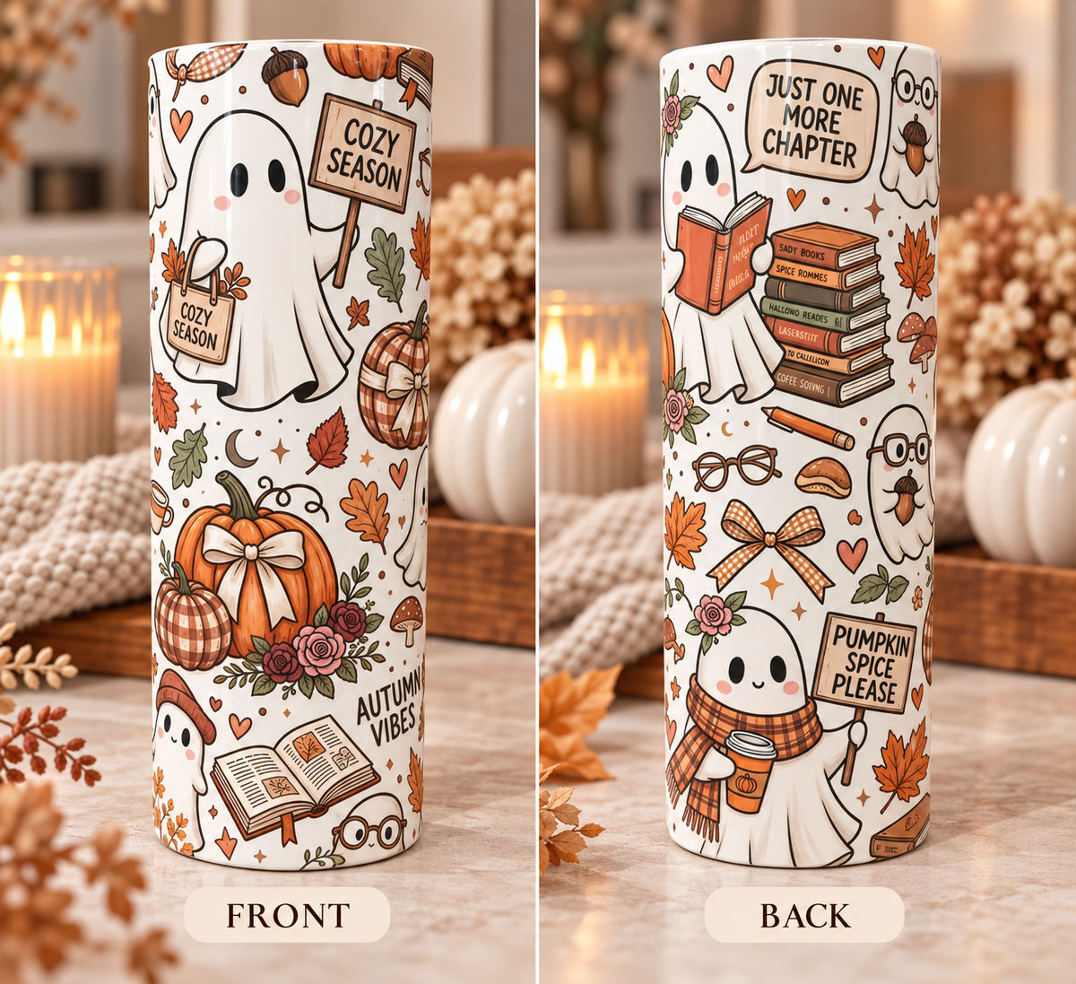 NEW - Autumn Vibes Tumbler