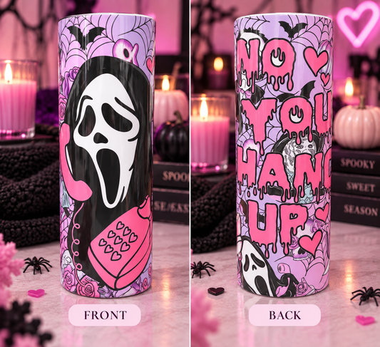 NEW - Pink Halloween Tumbler