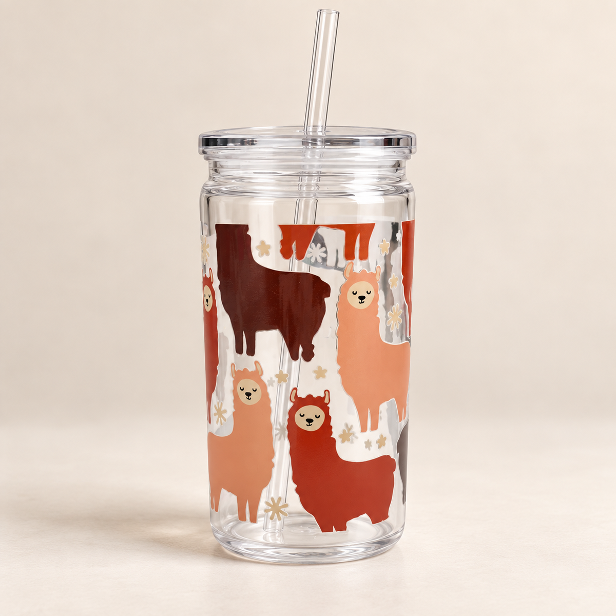 Llama Plastic Can