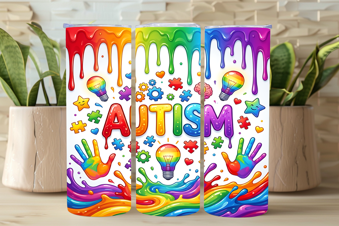 NEW Autism Tumbler
