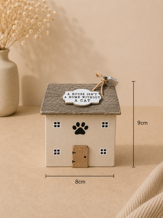 **BACK IN STOCK** Home with a Cat - Mini house