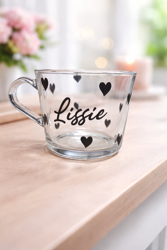 Personalised Heart Mug