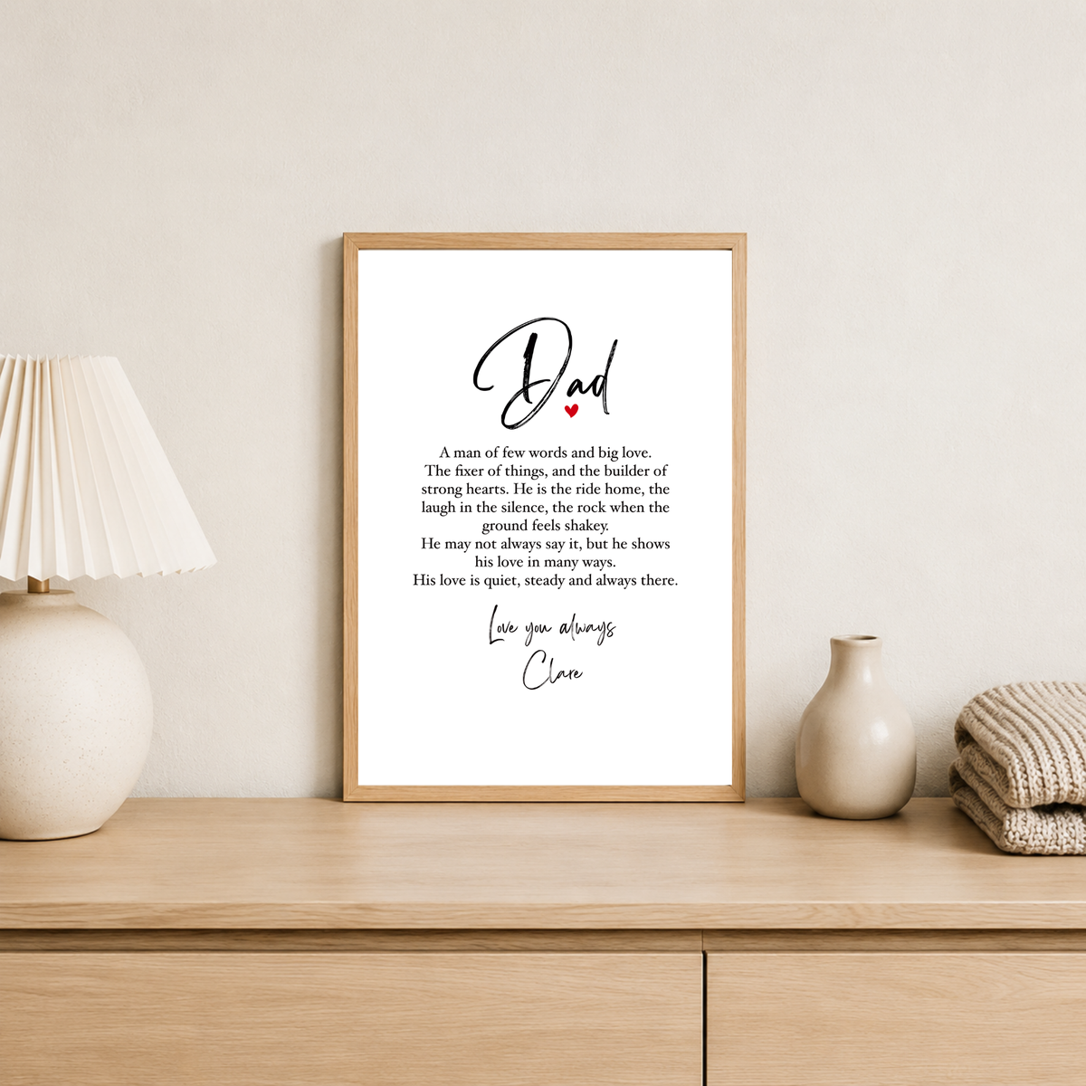 Dad A4 Print