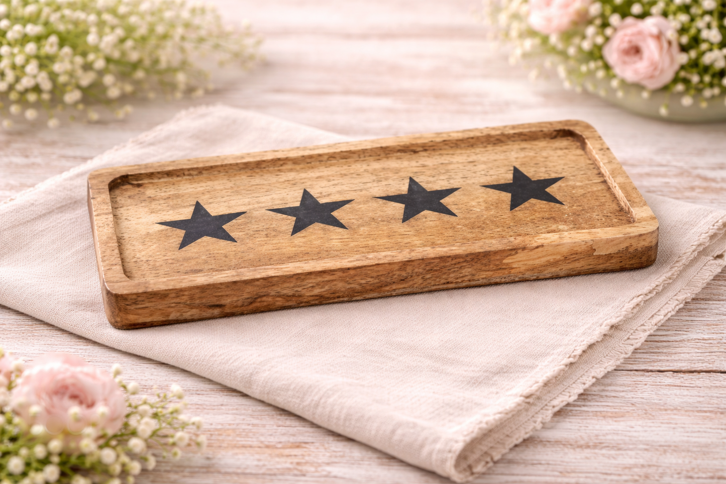 Wooden Star Tray / Board