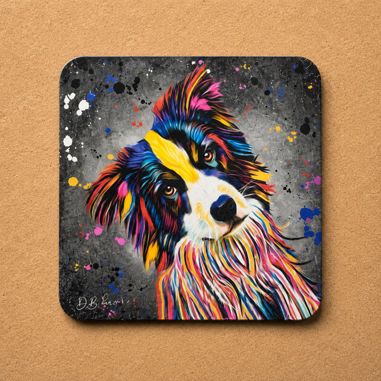 **NEW** Collie Coaster
