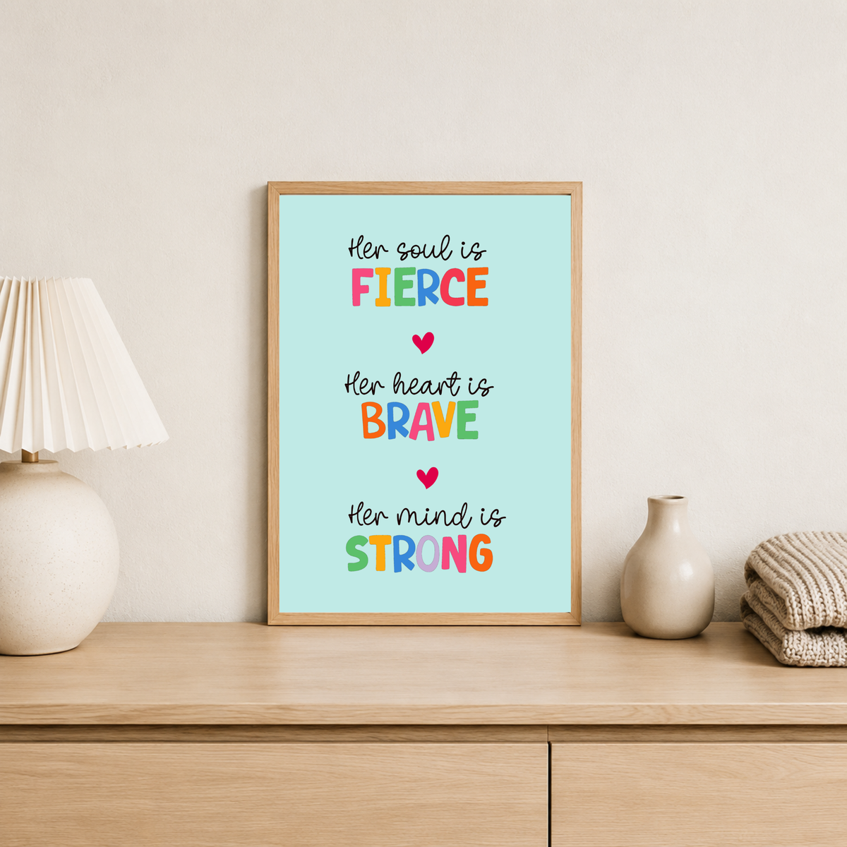 Strong Girl Print