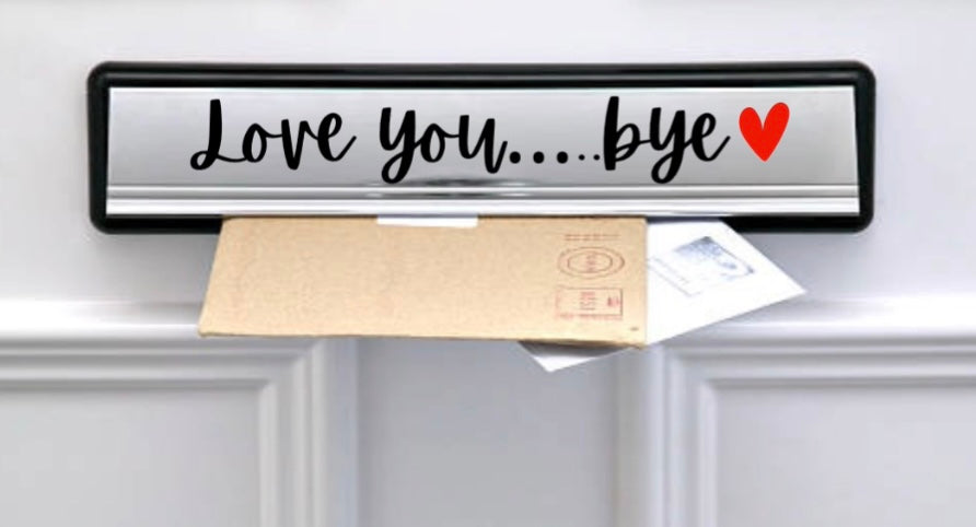 Inside letterbox sticker – Life With Lissie