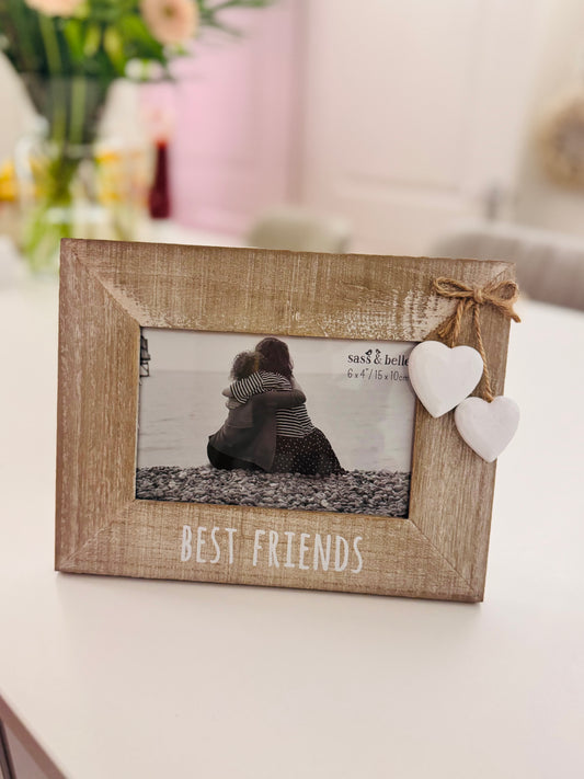 Best Friends Rustic Photo Frame