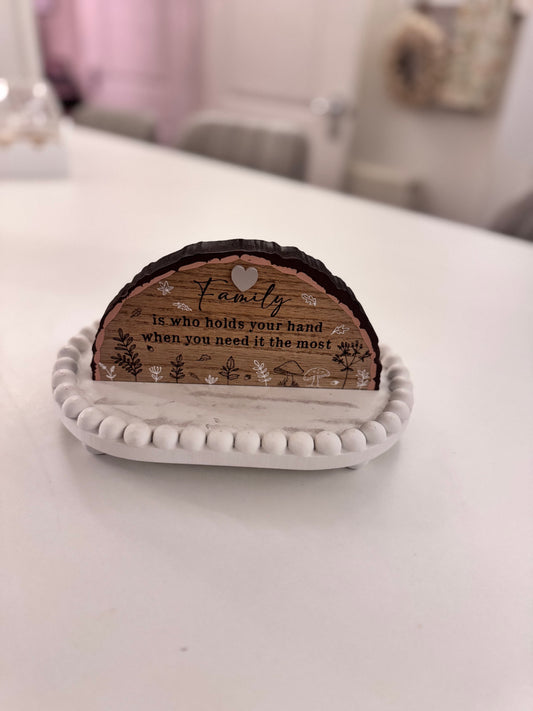 Family Hand Holding ornament