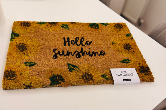 Hello Sunshine Doormat