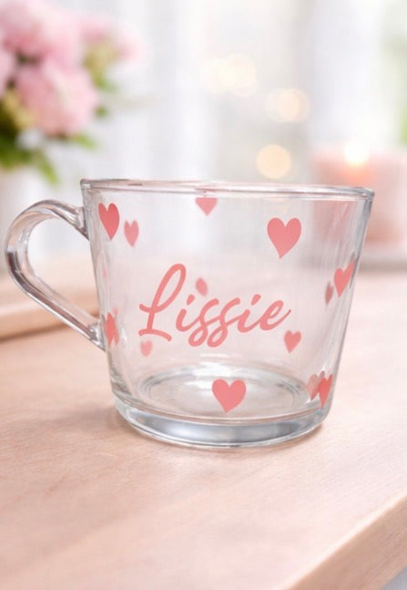 Personalised Heart Mug