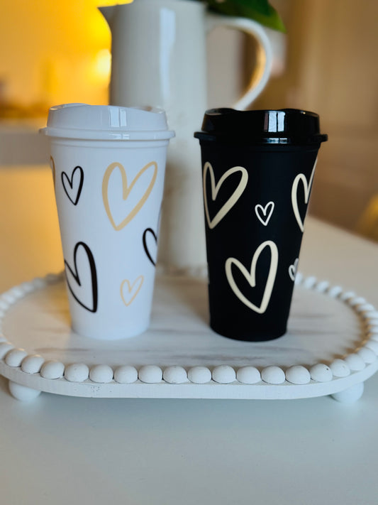 Heart Hot Cup
