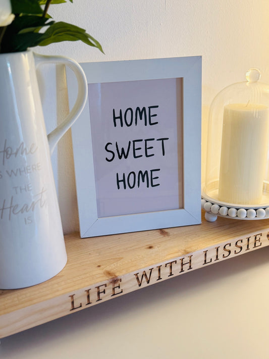 Home Sweet Home Print