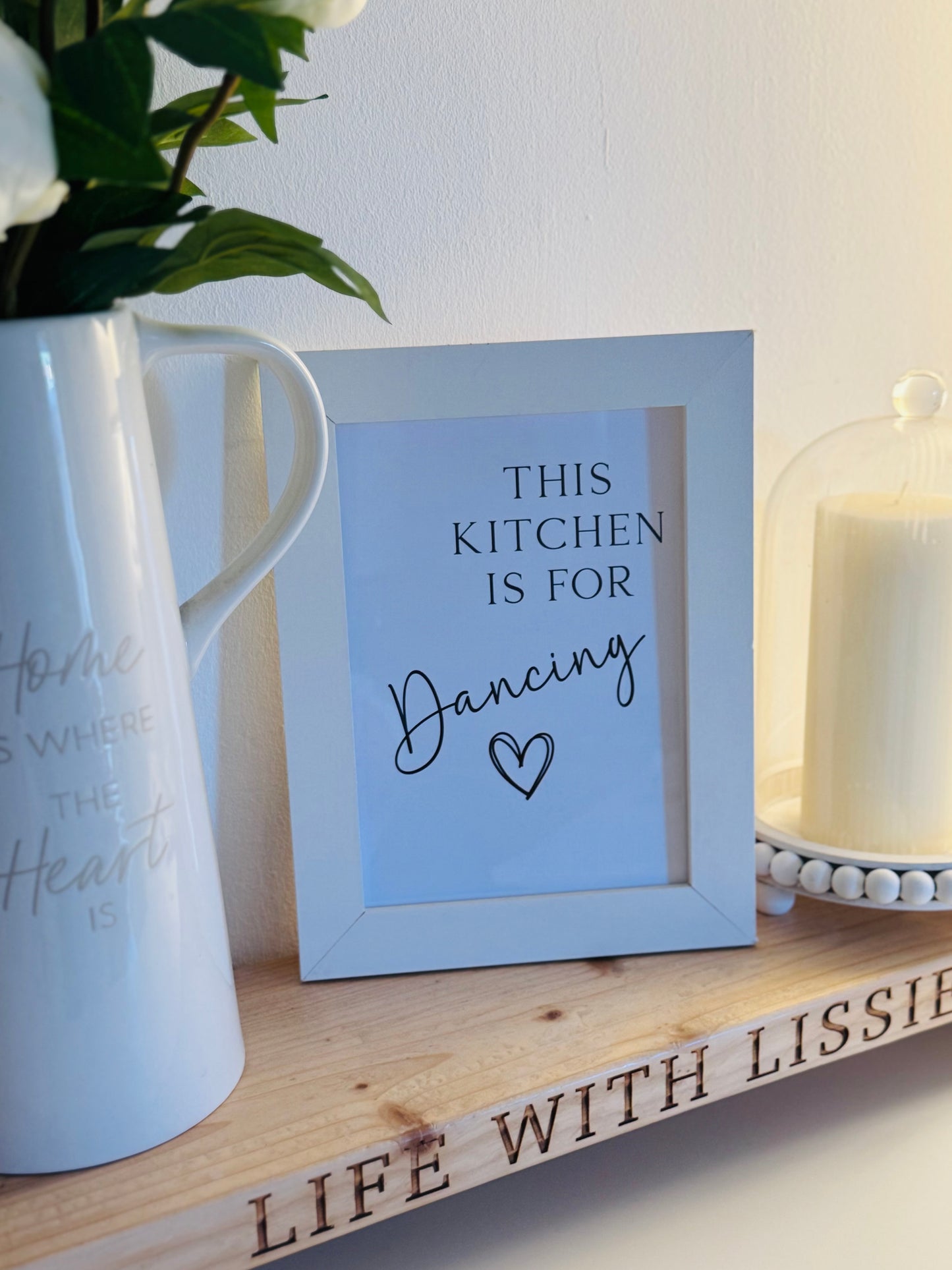This kitchen is for dancing Print