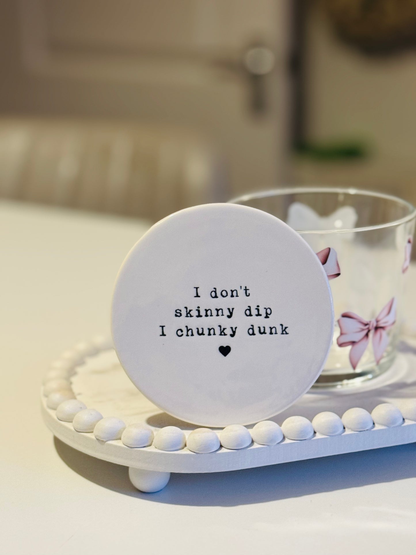 Skinny Dip Coaster, 10cm