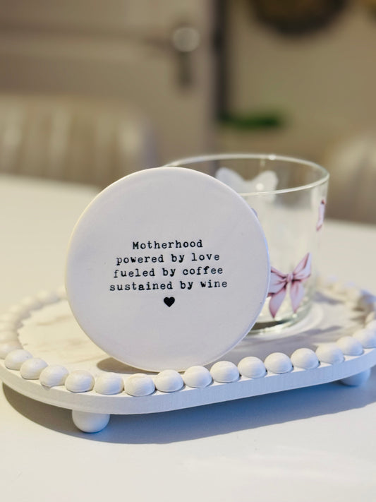 Motherhood Coaster, 10cm