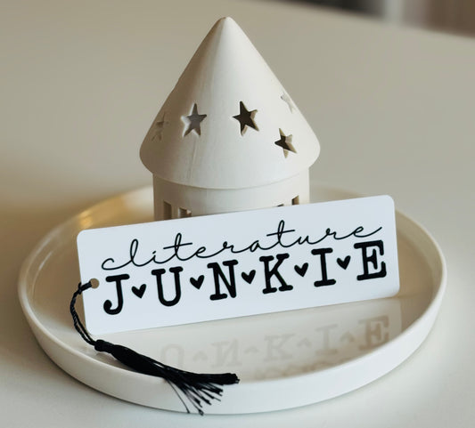 'Cliterature Junkie' Bookmark