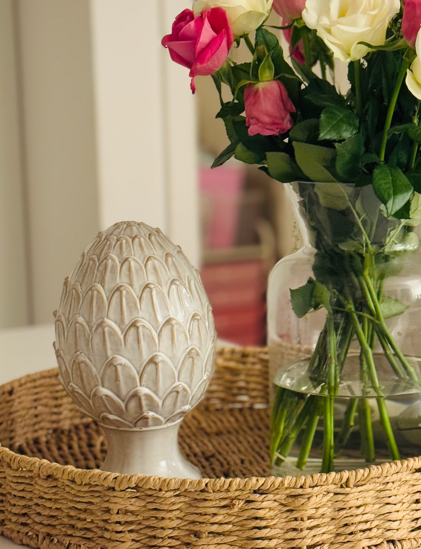 Ceramic Artichoke Ornament