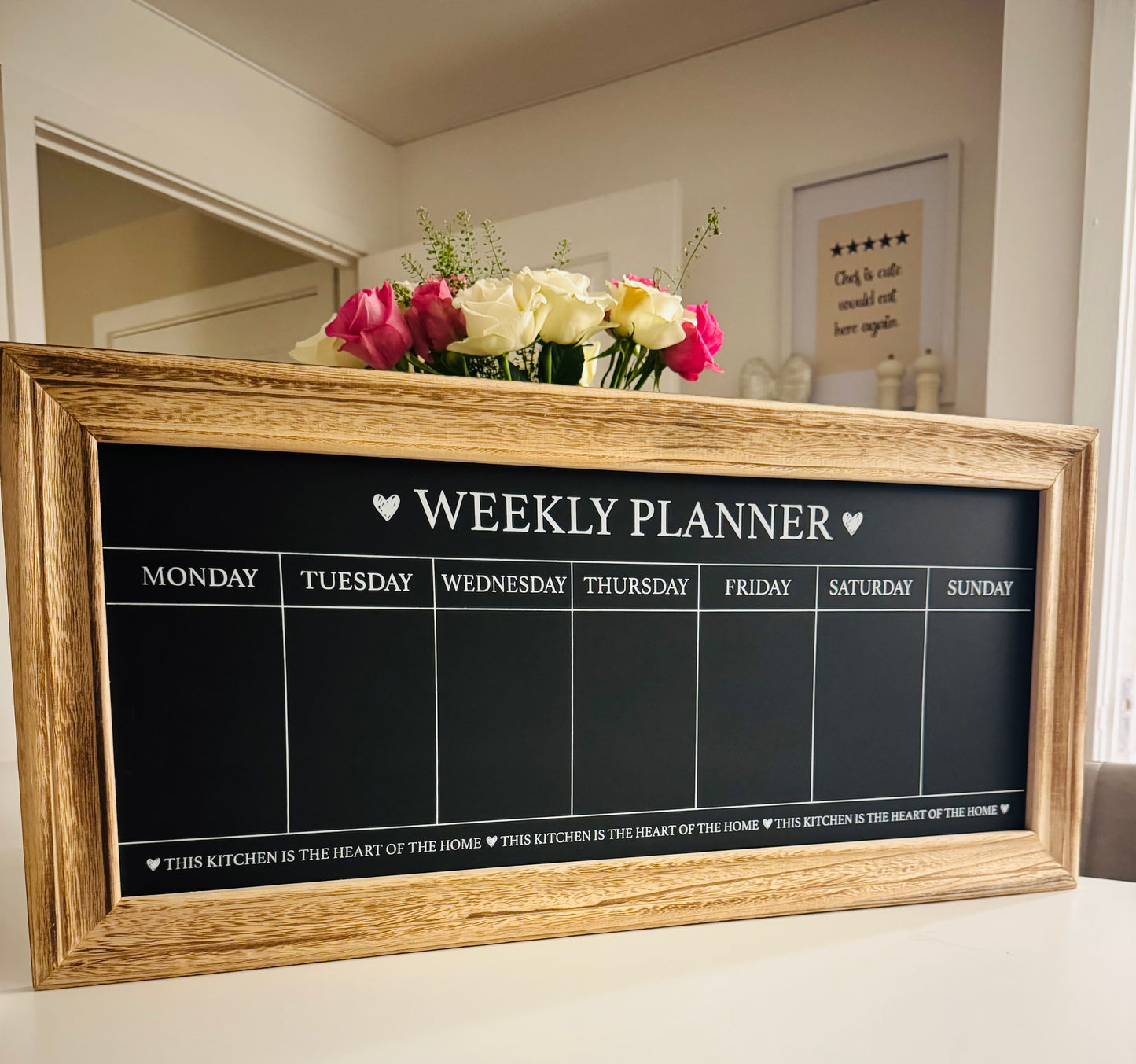 Weekly Planner Chalkboard